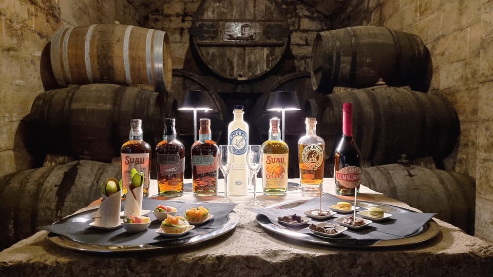 Palma: Distillery Tour with 6 Spirits and Tapas Tasting - Palma’s Suau Cellars: Why this underground stop feels special