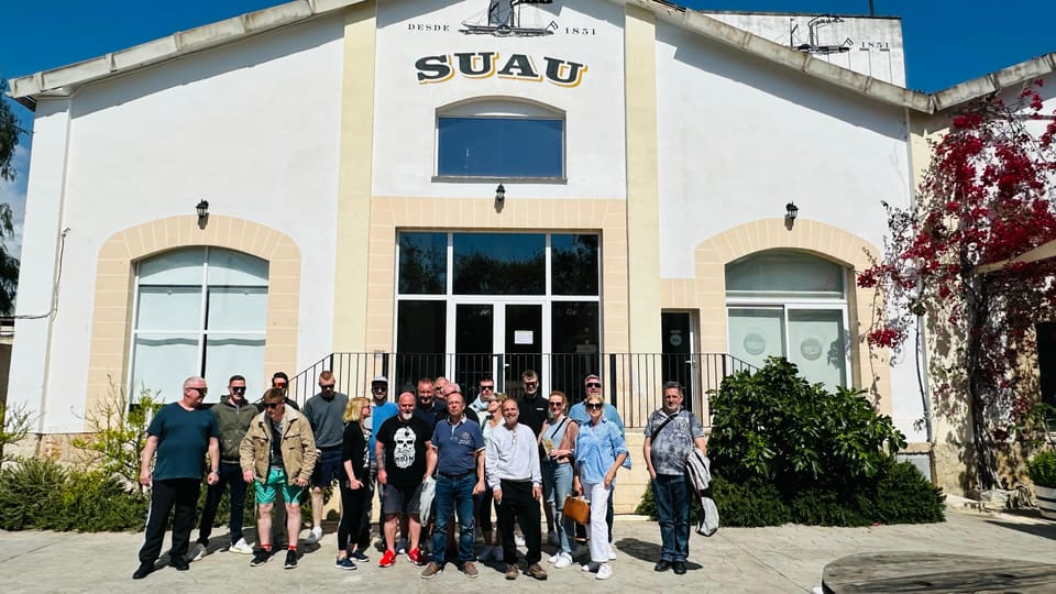 Palma: Distillery Tour with 6 Spirits and Tapas Tasting - The 6 spirits and how the tastings are set up