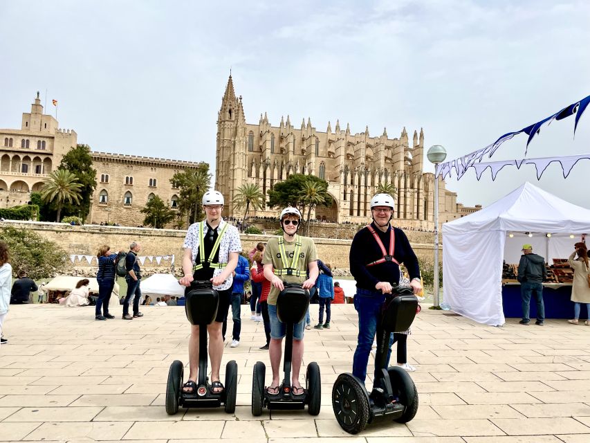 Palma: Private Guided Segway Tour - Old Town glides: cobblestones, shops, cafés, and local rhythm