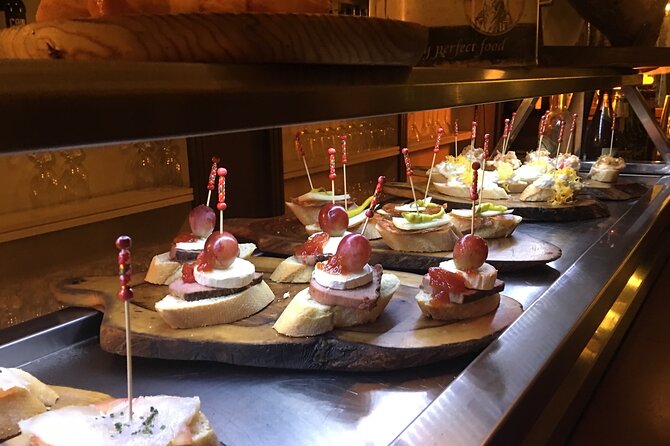 Palma Tapas Tour- The Original! - Stop 1: pinchos at the first bar (3 bites that set the stage)