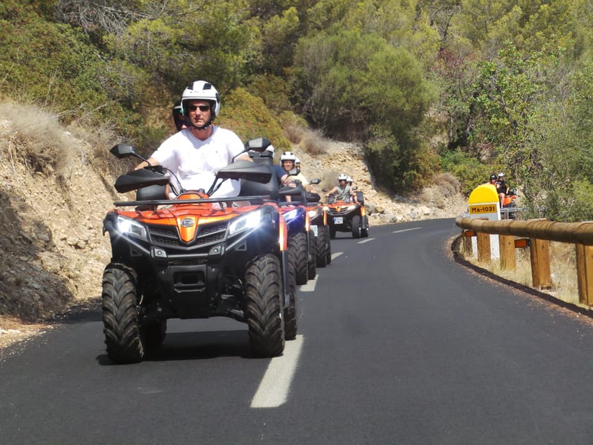 Peguera: Quad full day Tour - Port des Canonges: Lunch, Free Time, and Up to 2 Hours to Swim