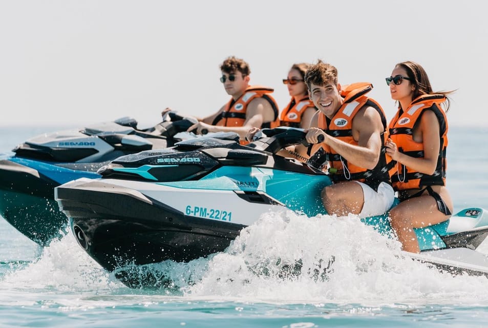 Peguera: Racing Car Drive and Jet Ski Combo Tour - What you’re really buying: speed plus scenic stops in one 4-hour window
