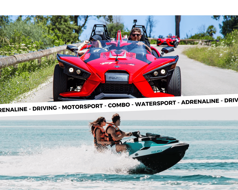 Peguera: Racing Car Drive and Jet Ski Combo Tour - The manual race-car experience: where the fun lives and who needs to be comfortable