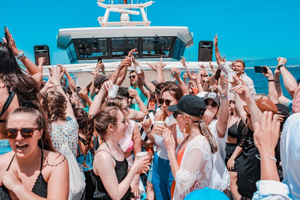 Playa de Palma: Boat Party with DJ, Buffet and Entertainment - Cala Delta swim stop: the sea break that makes the day worth it