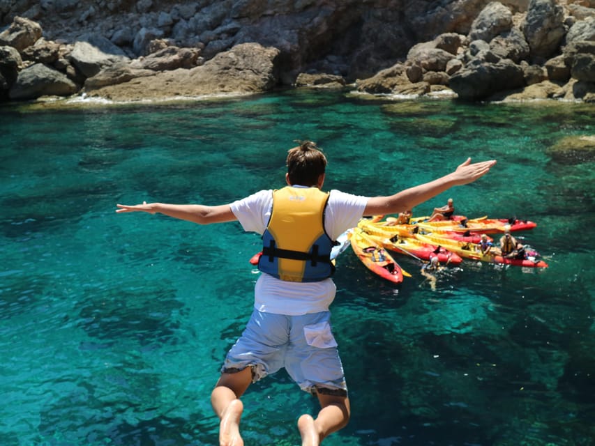 Pollença: Kayak and Coasteering Cliff Jumping - Why this Pollença kayak-and-coasteering combo works