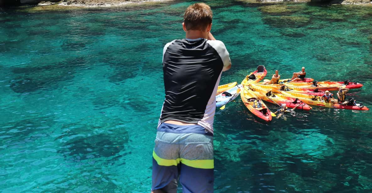 Pollença: Kayak and Coasteering Cliff Jumping - The 10-minute safety briefing that actually helps you