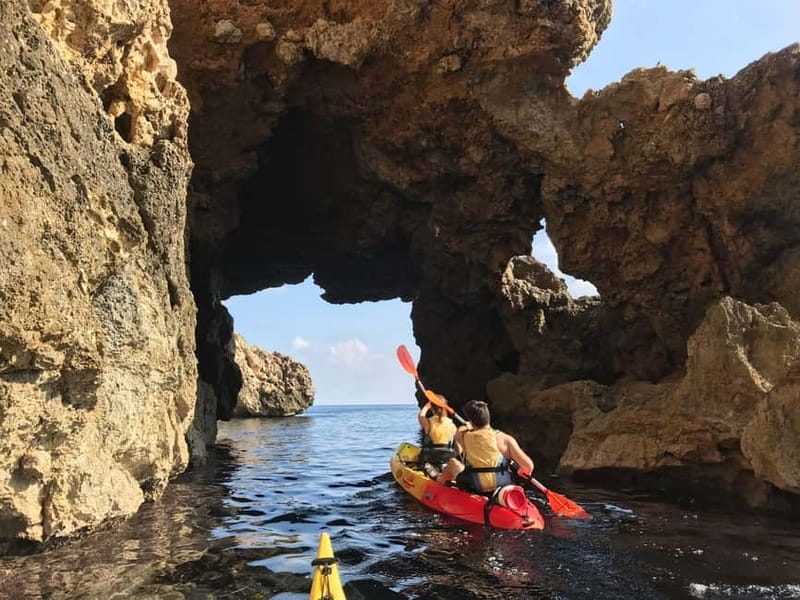 Pollença: Kayak Discovery – Snorkeling and Caves - Snorkeling break in clear water: the highlight that’s simple and memorable