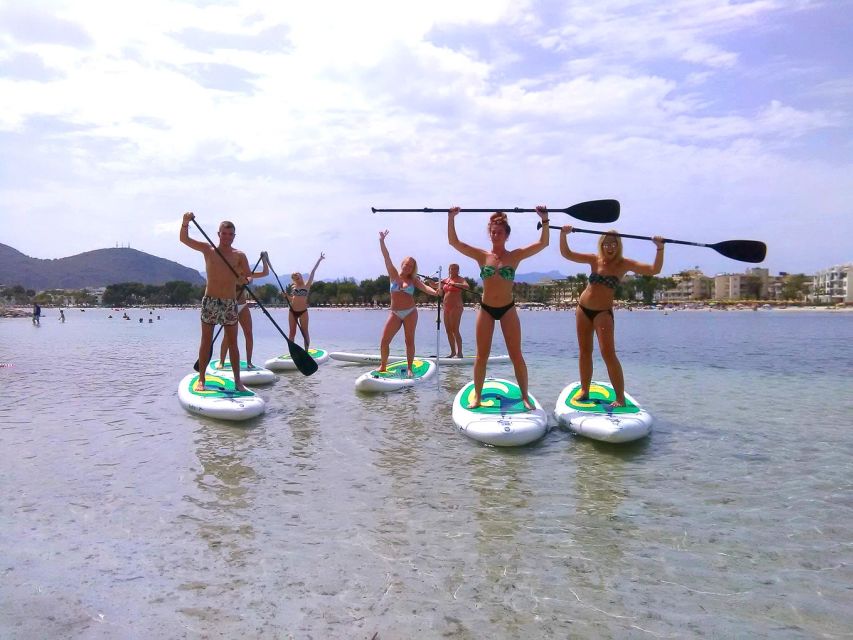 Puerto de Alcudia: Stand-Up Paddleboard Lesson - First Steps on a SUP Board in Alcudia’s Sheltered Bay