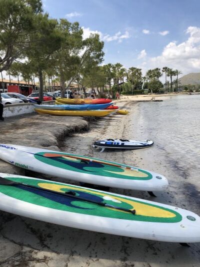 Puerto de Alcudia: Stand-Up Paddleboard Lesson - One Hour of Technique: Balance, Paddling, Turning, Braking