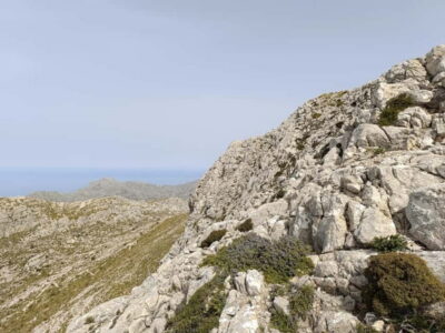 Puig Massanella , the highest accessible summit on Mallorca - Meeting at Coll de Sa Batalla: what starts at 9 am