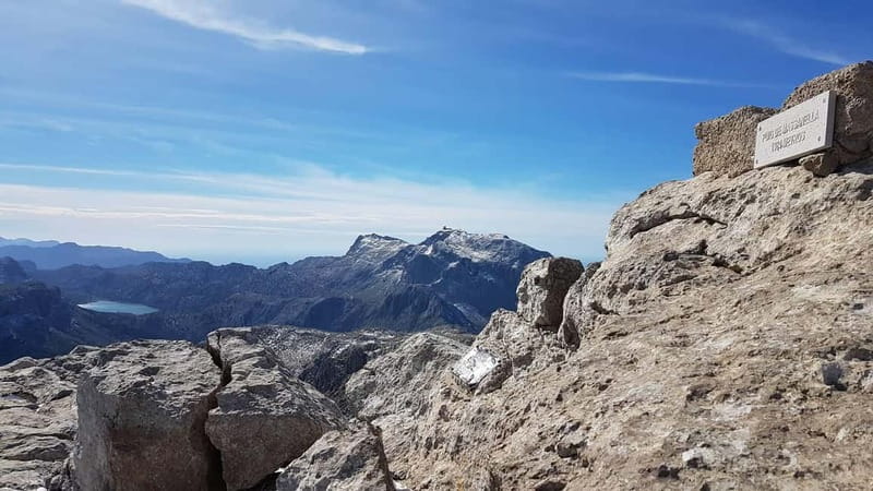 Puig Massanella , the highest accessible summit on Mallorca - The guide’s job: pace, photo pauses, and small-group attention