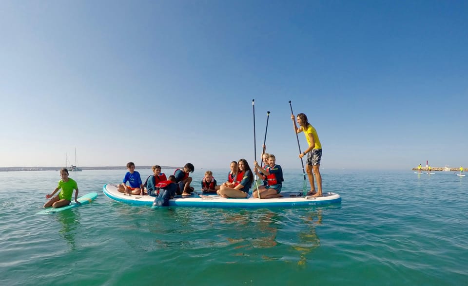 Rent a Giant Stand Up Paddle XXL for groups - Where You Meet: BonaOna Surf School at Building 7