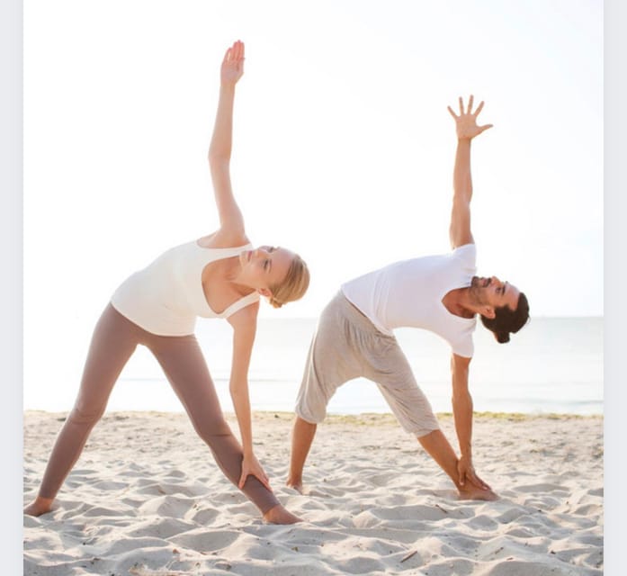 Sa Rapita / Es Trenc: Vinyasa Yoga Class at the beach - A 75-Minute Vinyasa Flow at Es Trenc Beach