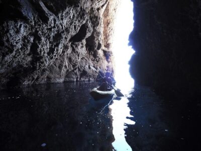 Sant Elm: Guided kayak tour to Cala en Tío with caves - Route Overview: Sant Elm, Punta de na Galinda, and Sa Dragonera