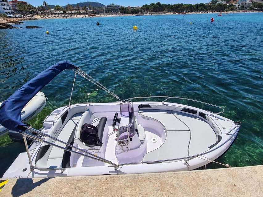Santa Ponsa: Private Boat Rental with Driving Instructions - Key things you’ll notice right away