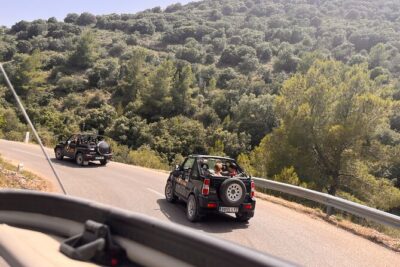 Self Drive 4x4 Off Road Jeepsafari Tour Mallorca - Entering the Off-Road Zone Near Palma