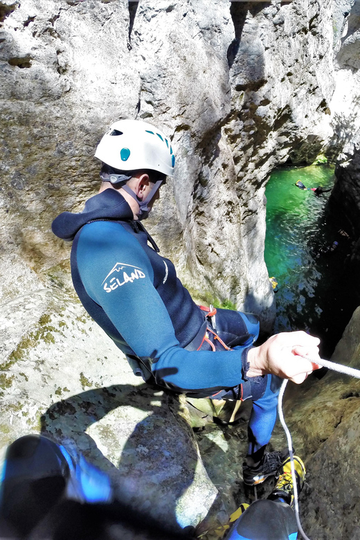 Serra de Tramuntana: Canyoning and boat return - The descent itself: what makes Mortitx feel wild