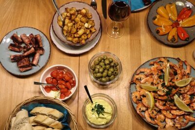 Spanish Cooking Class Palma meals+drinks 7 dishes Full meals - What you’ll actually cook: shared stations, clear turns, real learning