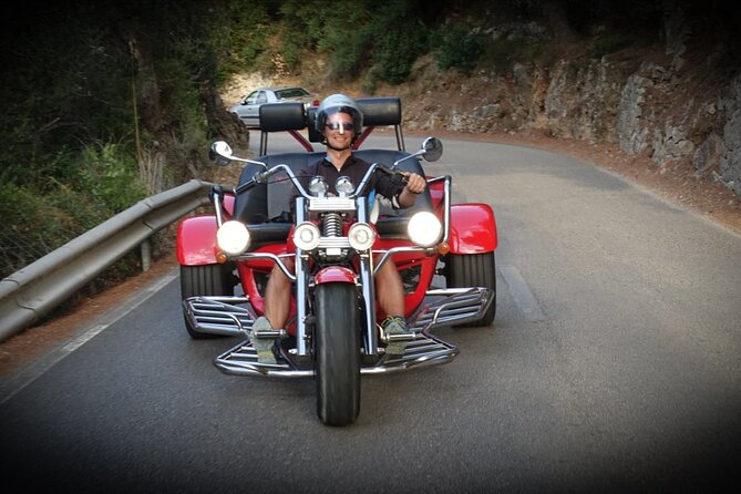 Unique V8 Trike Tour to the Tramuntana Mountains min2 max.4 Pers - The V8 Trike Setup: Comfort, Pace, and Safety