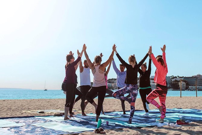 Yoga and Brunch on the beach - A Beach Yoga Morning in Mallorca That Actually Feels Relaxing